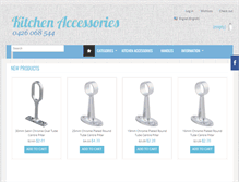 Tablet Screenshot of flatpackitchens.com